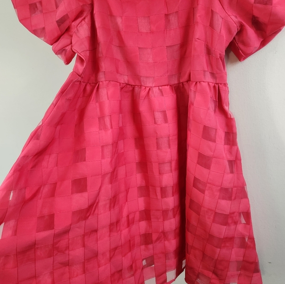 Umgee Puff Sleeve Babydoll Dress - Picture 4 of 8